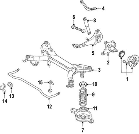 2010 Ford Fusion Front Suspension Diagram