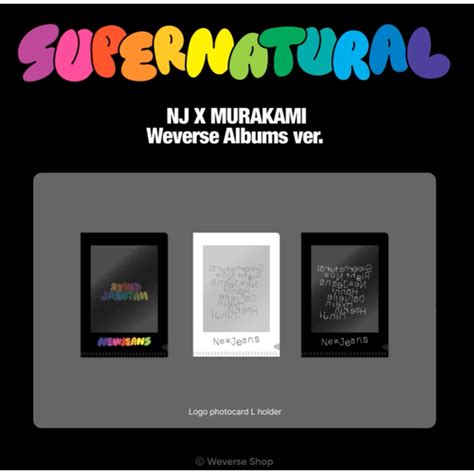 Newjeans Supernatural Weverse Albums Ver Weverse Gift Ws K