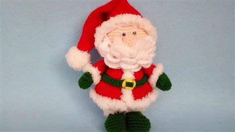 Babbo Natale Amigurumi Uncinetto Tutorial Santa Claus Crochet