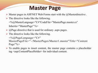 Master Page In Asp Net