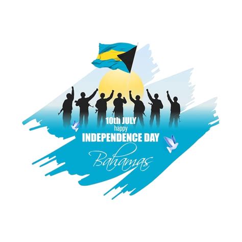 Premium Vector Vector Illustration For Bahamas Independence Day