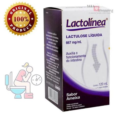 Regulador Intestinal Lactolínea Lactulose Líquida 120ml Cimed