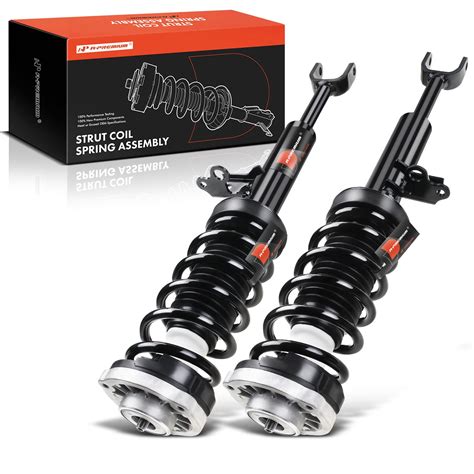 2 Pcs Front Complete Strut And Coil Spring Assembly For Bmw E39 528i 535i