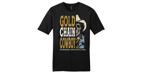 Parker McCollum Gold Chain Cowboy Tee