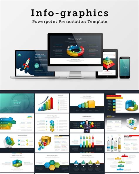 Powerpoint Vorlage F R Infografiken Templatemonster