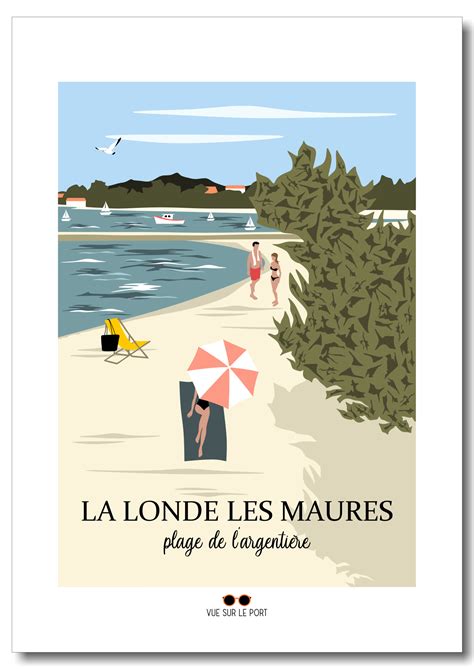 Affiche La Londe les Maures Affiches Affiches Provence Côte d