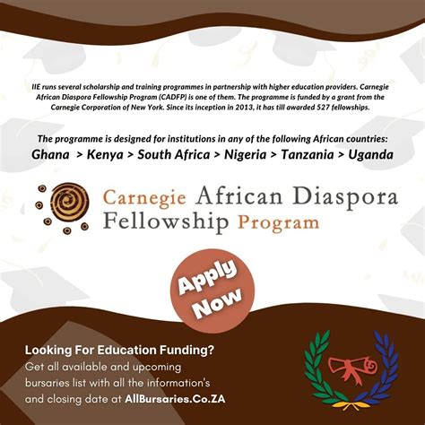 Carnegie African Diaspora Fellowship Program South Africa