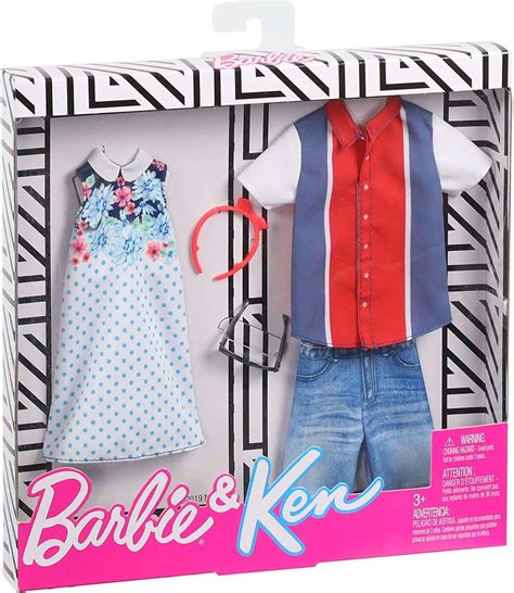 Zestaw Ubranek Dla Barbie I Kena Mattel GHX69 Humbi Pl