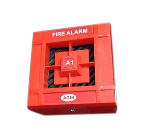 Conventional Abs Plastic Agni Fire Alarm Hooter Size 6x6 Inch At ₹ 200 In New Delhi