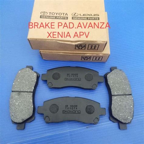 Jual BRAKE PAD KAMPAS REM DEPAN TOYOTA AVANZA RUSH XENIA VELOS Di