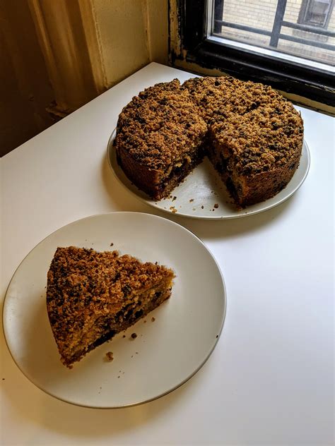 Delicious And Tender Blueberry Miso Crumb Cake Rbonappetit