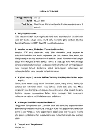 Pembelajaran Berteknologi Untuk Menghadapi Sop Covid Pdf