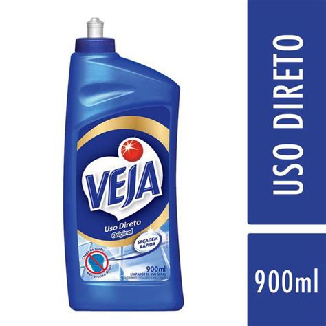 Limpador VEJA Uso Direto Original 900ml Limpador Limpeza