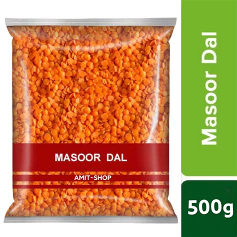 Masoor Dal Split Red Lentils 500g Code Nv Th