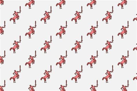 Premium Vector Modern Greek Warrior Pattern Design And Illustration Art