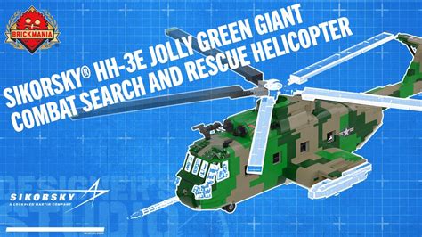 Sikorsky HH 3E Jolly Green Giant Brickmania Designer S Studio YouTube