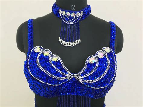 Appealing Professional Belly Dance Costumes Dresses Sexy Style 3 Piece