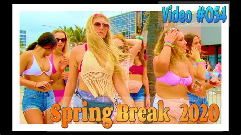 Spring Break 2020 Fort Lauderdale Beach Video 054 Youtube