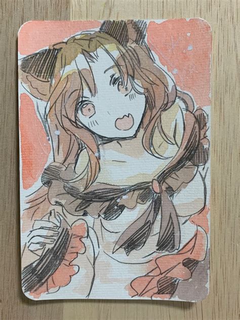 Yahooオークション 今泉影狼 東方project 手描きイラスト 同人 水彩