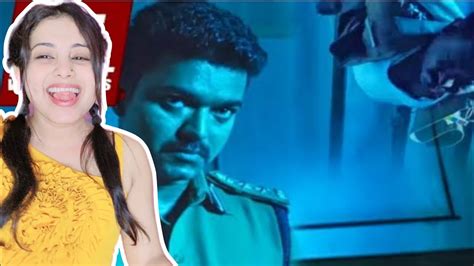 THERI POLICE STATION SCENE REACTION THALAPATHY VIJAY NAKHREWALI