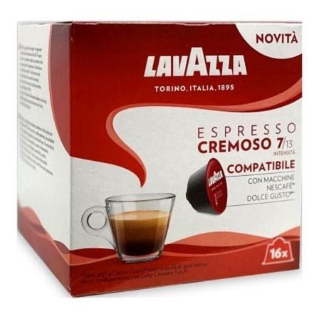 Cápsula lavazza espresso cremoso para cafeteras dolce Depau