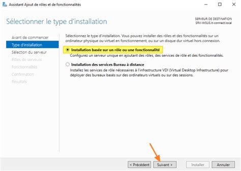 Installation De Wsus Sur Windows Server