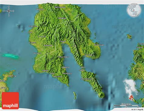 Leyte Province Of High Resolution Satellite Locations And 46 Off