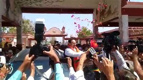 भाजपा के राष्ट्रीय अध्यक्ष जगत प्रकाश नड्डा आज राजस्थान के सवाईमाधोपुर जिले के दौरे पर Video