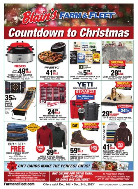 Blain S Farm And Fleet Christmas Ad Deals Blackfriday