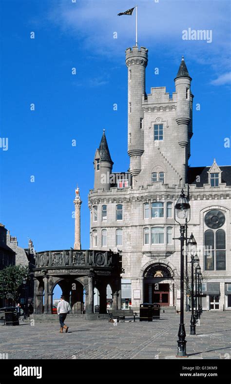 Aberdeen city Scotland Stock Photo - Alamy