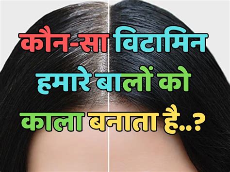 Trending Quiz कौन सा विटामिन हमारे बालों को काला बनाता है Trending Quiz General Knowledge