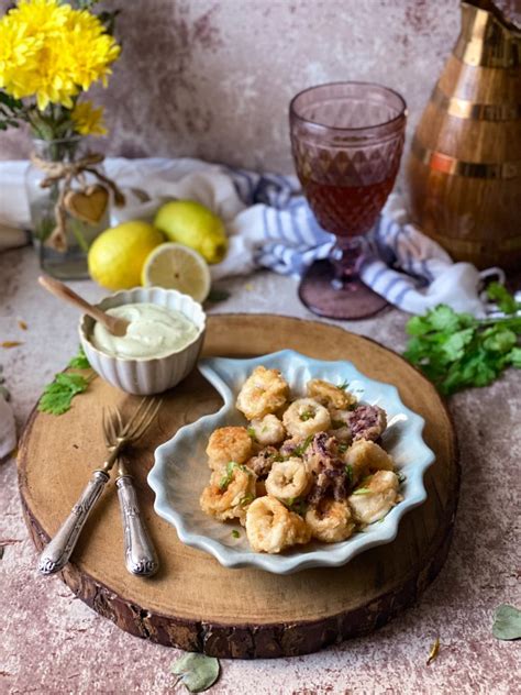 Calamares A La Romana Sin Huevo