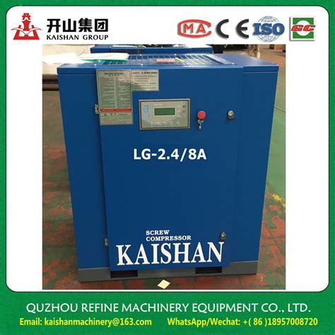 China Kw Electric Screw Compressor Manufacturers Kw Electric Screw