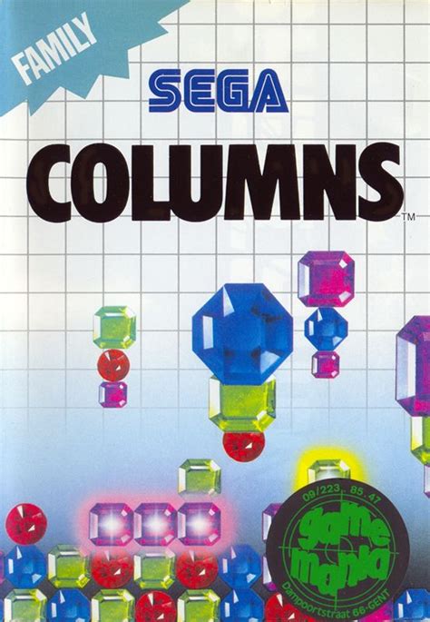 Columns 1990 SEGA Master System Release Dates MobyGames