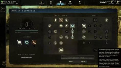New World Build Video Void Gauntlet Life Staff Ice Gauntlet