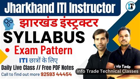 Jharkhand Iti Instructor Vacancy Jharkhand Iti Instructor