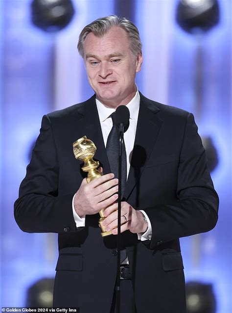 Oppenheimer Director Christopher Nolan Breaks Down As He Honours The