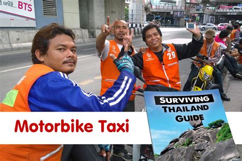 Motorbike Taxis In Bangkok Surviving Guide In Bangkok