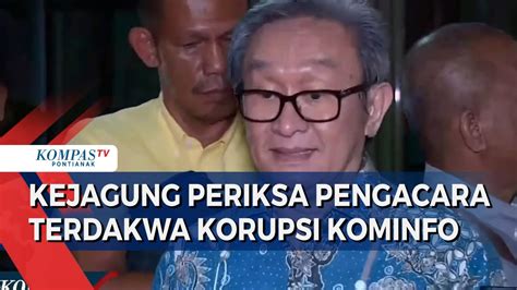 Maqdir Ismail Diperiksa Kejagung Soal Kasus Bts Kominfo Pengembalian