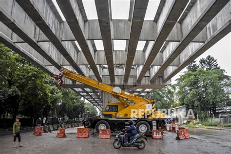 Progres Pembangunan Flyover Kopo Bandung Republika Online