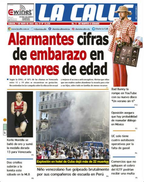 ¡titulares Al Minuto Aquí Están Algunas De Las Portadas De Los Principales Diarios De