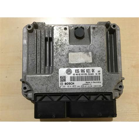 ECU MOTOR BOSCH EDC16U34 3 42 0281014055 VAG 03G906021QK EcuDiag