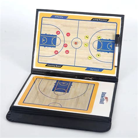 Tablero T Ctico Plegable Para Entrenador De Baloncesto Portapapeles