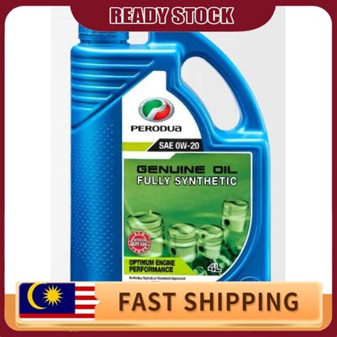 Ori Perodua W L L Fully Synthetic Engine Oil W Minyak