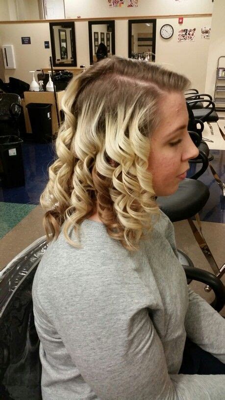 Marcel Curling Iron Hairstyle | Curled hairstyles, Bouffant hair, Short ...