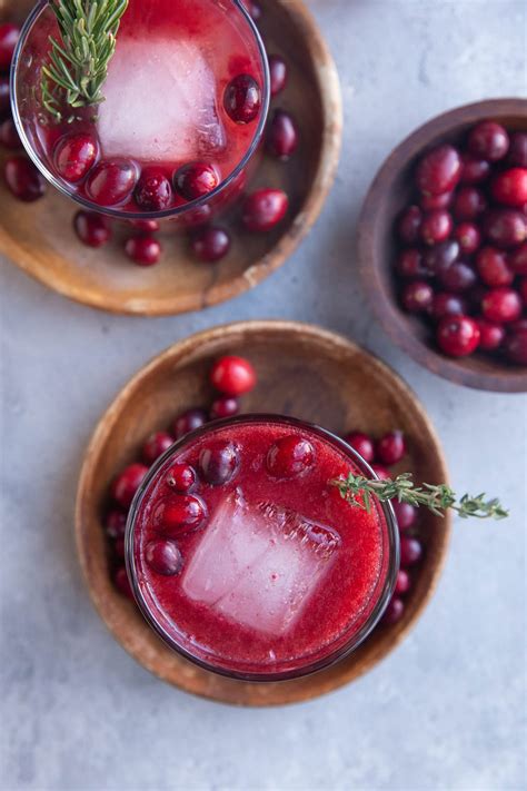 Cranberry Sauce Bourbon Cocktail The Roasted Root