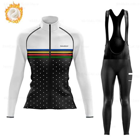 Raudax Traje T Rmico De Lana Para Mujer Ropa De Ciclismo De Manga Larga