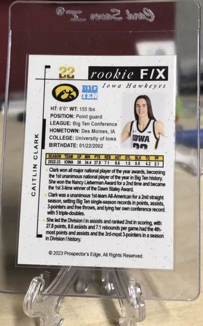 Caitlin Clark Rookie Iowa Hawkeyes Wnba Maggior Numero Di Punti