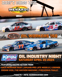 April Oil Industry Night At Kevin Harvicks Kern Raceway