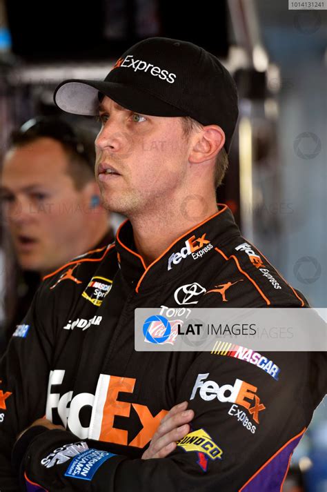 May Concord North Carolina Usa Denny Hamlin Fedex